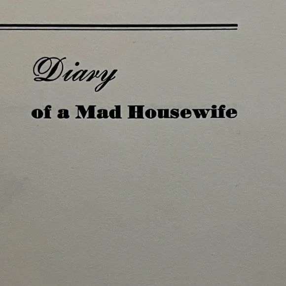 Diary of a Mad Housewife (hard cover book) - Picture 2 of 8
